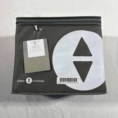 Sleep Number Lyocell Ultra Marine Blue Flex top King Sheet Set