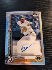 EL.148 Michel Otanez 2025 Topps Chrome #RA-MO Rookie Auto Rookie RC