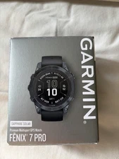 Garmin Fenix 7 Pro Solar Sapphire 47mm Smartwatch Black