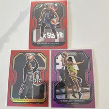2021 Panini Prizm WNBA 3 Card Lot - copper /299 Harrison /99 collier /299