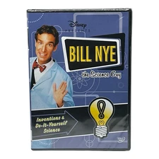 Bill Nye the science Guy Inventions & Do-It-Yourself Science (DVD, 2008) SEALED!