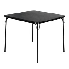 34" Folding Card Table, Portable Table for Dining, Camping, or Game Night