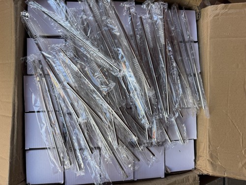 50Pack Straight Sublimation Tumblers Bulk Blank 20oz Stainless Steel White - Picture 15 of 16