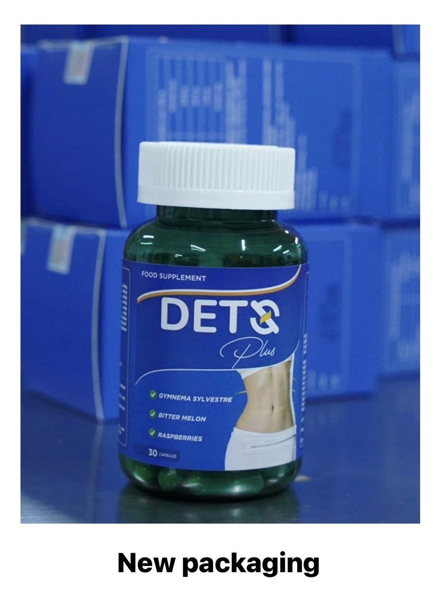 Deto Plus Dets supplement in its New Packaging set of 4 bottles | eBay