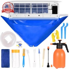 14Pcs Mini Split Cleaning Kit, Professional Mini Split Cleaning Bag with 2L High