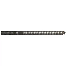 MIDWEST FASTENER 08455 5/16 in Thread to 5/16"-18 Thread, 50 PK Steel, Plain