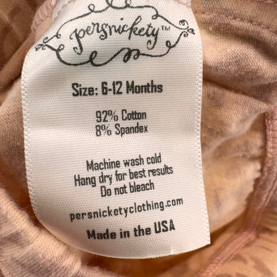 Conjunto de diadema leggings de vestir Persnickety para niñas talla 6-12M medias rojas de Navidad Foto 4 de 4