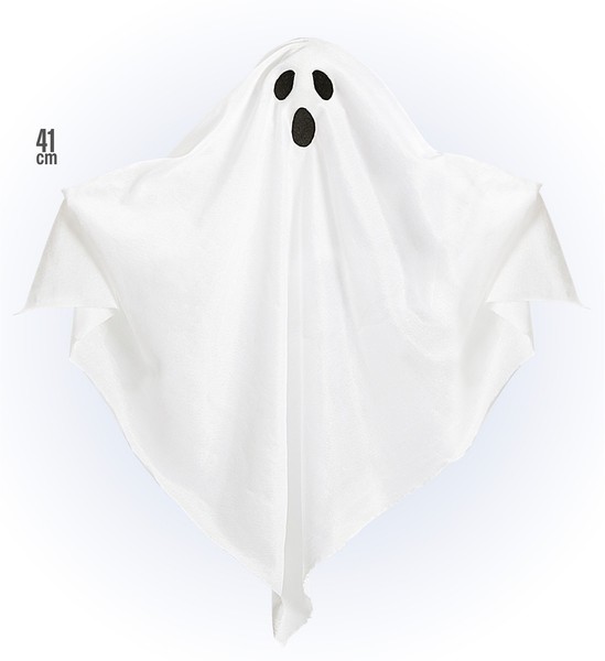 Deko Geist 41 Cm Weiß Gespenst Figur Halloween Party Dekoration AufhäNger Horror-image