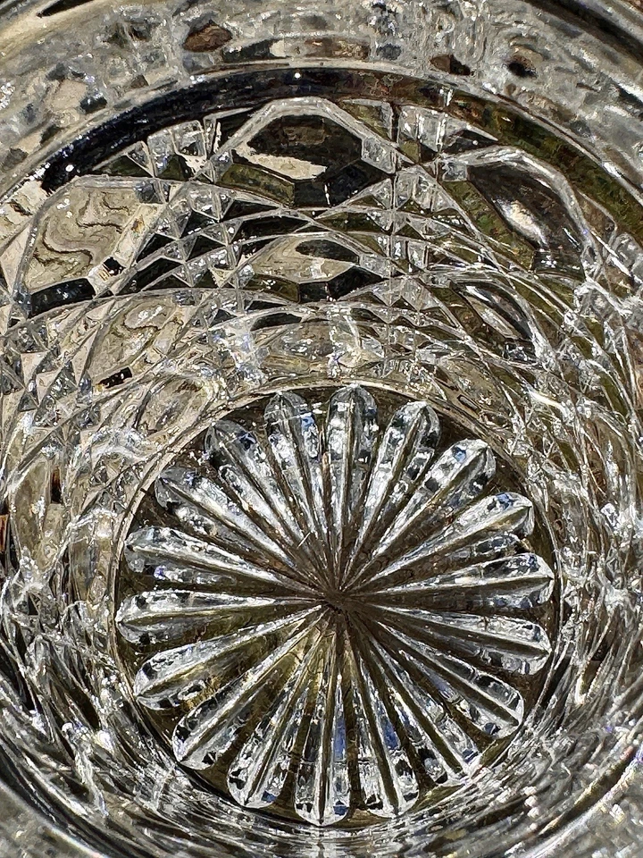 UNO RARO DIFÍCIL DE ENCONTRAR Baccarat Cristal Pesado Diamantes Whisky Rocks Vidrio Foto 2 de 4