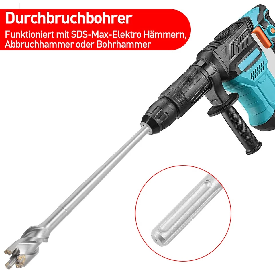 SDS MAX Durchbruchbohrer Bohrer Ø 45-68 mm Länge 500 mm Betonbohrer Hohlbohrer - Bild 3 von 4