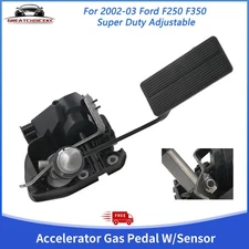 For 2002-03 Ford F250 F350 Super Duty Adjustable Accelerator Gas Pedal W/ Sensor