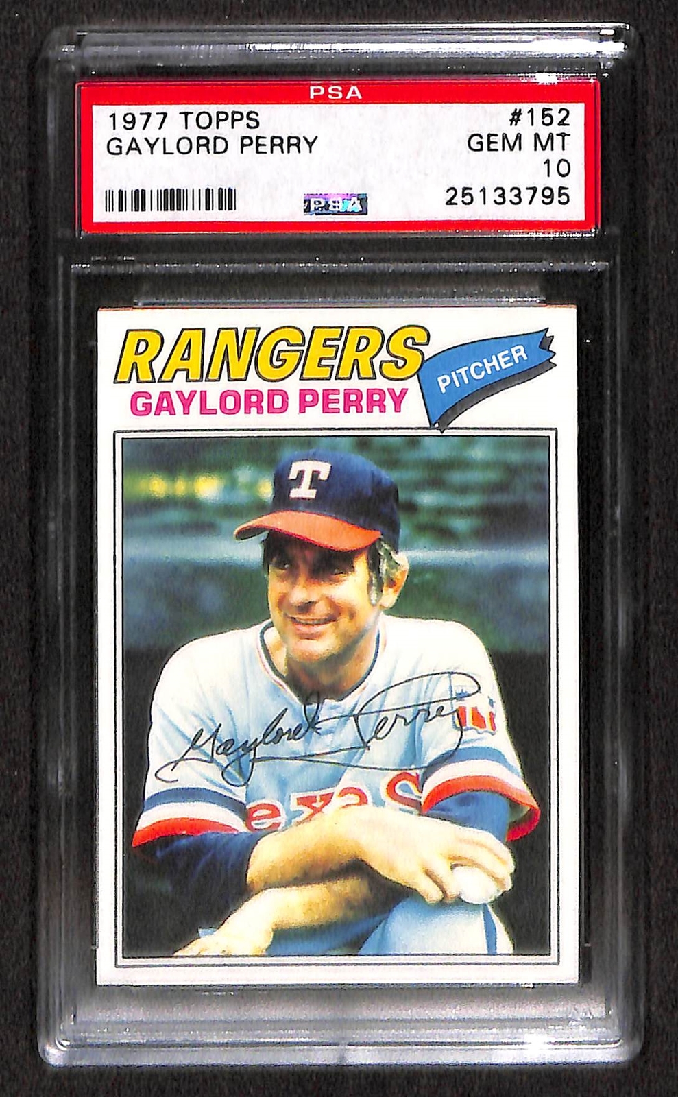 1977 Topps #152 GAYLORD PERRY PSA 10 GEM-MT 25133795