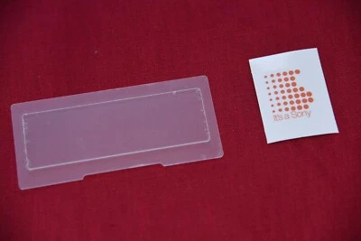 Sony WM-D6C WM-D6 Walkman Cassette Player Replacement Window plus Sticker