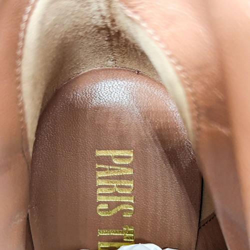 Paris Texas Women Red Python Print Leather Heel Fashion Ankle Boots 9US EUR39.5 - Picture 6 of 10