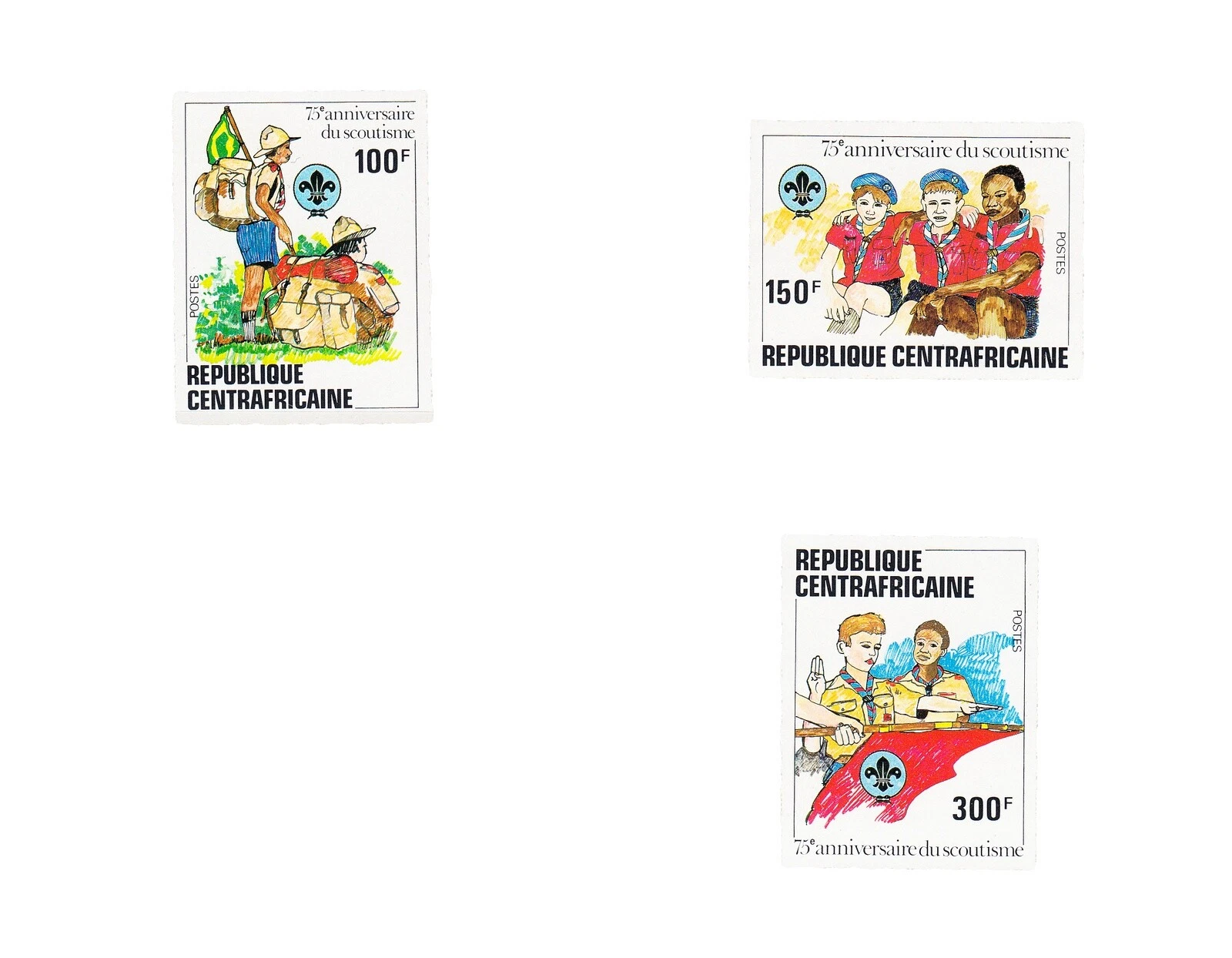 Boy Scouts Worldwide Stamp Collections & Lots
