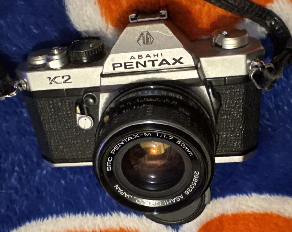 BGAO1019】ペンタックス ASAHI PENTAX K2 + SMC PENTAX 50/1.4 Asahi
