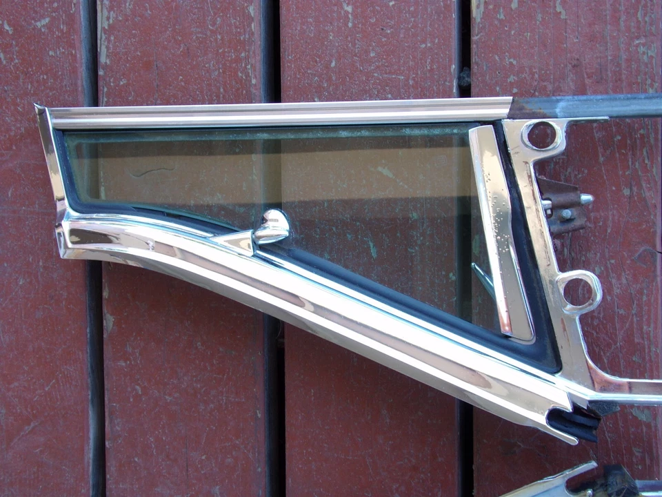 Chrysler 300 1963 1964 4P cuatro puertas ventanas ala OEM par vagón Newport  Foto 4 de 4