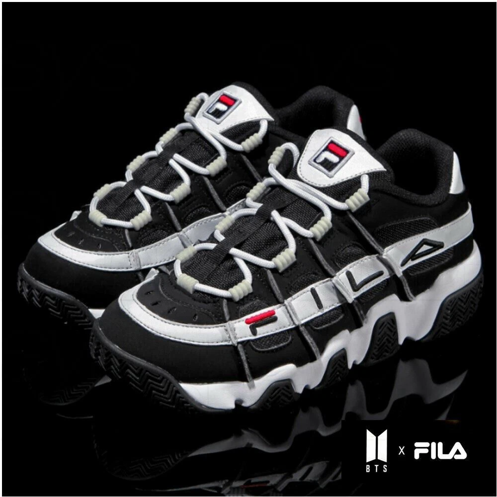 BTS FILA SUGA Shoes Barricade XT 97 FS1HTB1053X_BWT + Tracking Number