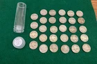 1930 S BUFFALO NICKELS, VERY FINE, 1 Partial Circulated Roll of 29