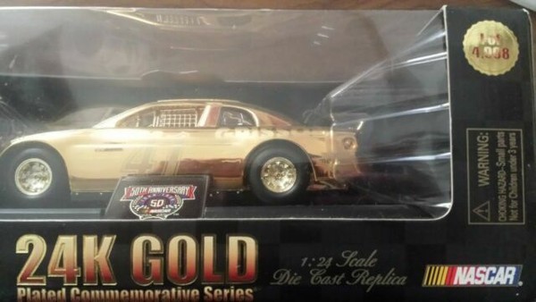 nascar 24k gold diecast