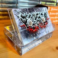 Frozen Soul    Crypt Of Ice Cassette Tape - Death Metal - SEALED NEW UV PRINTED