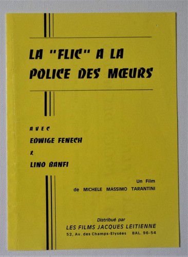 POLICEWOMAN ON THE PORNO SQUAD 1979 ~ EDWIGE FENECH ~ ORIGINAL LOBBY 10 CARD SET - Picture 6 of 7