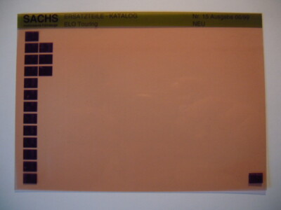HERCULES   ELO Touring  MIKRO FICHE Ersatzteile Liste 1999 Micro Fiche