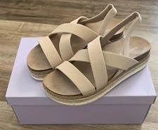 Madden Girl Lorra Blush Platform Sandals Medium Height Size 7.5