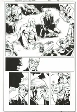 ADVENTURE COMICS 521 pg 24 ATOM 1/2 SPLASH PAGE WITH UNCLE - SIGNED BY DELL