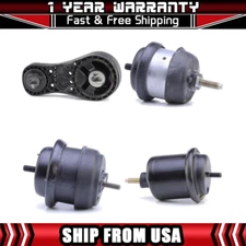 x4 Anchor AT Trans Engine Motor Mounts Set fits 09-17 CHEVROLET TRAVERSE V6 3.6L