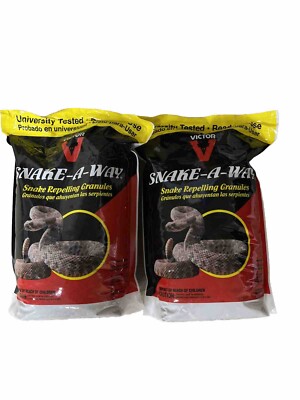 Victor Way Snake Repelling Granules, 4lb bag (2 Pack)