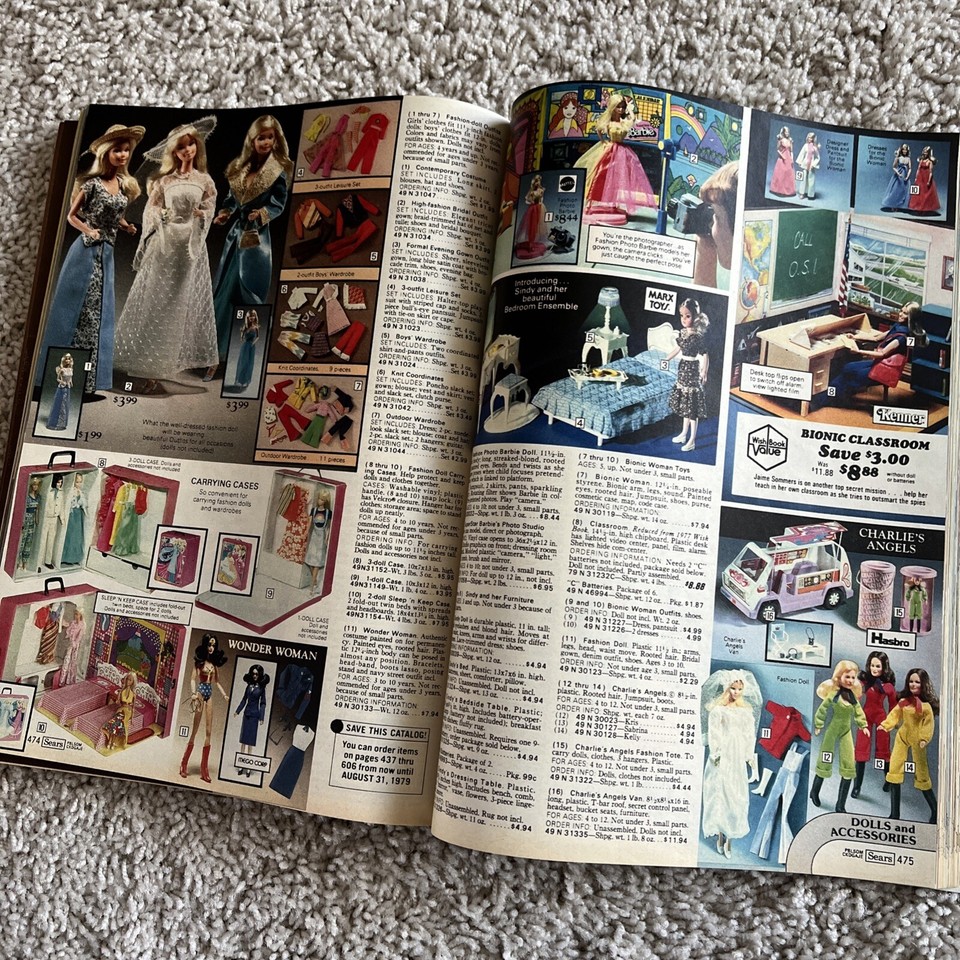 1978 Sears Wish Book Christmas Holiday Catalog VTG Star Wars Barbie