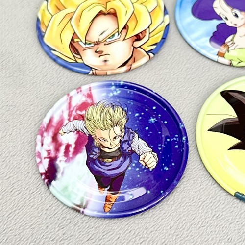 Dragon Ball Z Super Metal Coin Bundle Game Rare Set Tazos Card Banpresto Vintage - Picture 7 of 9