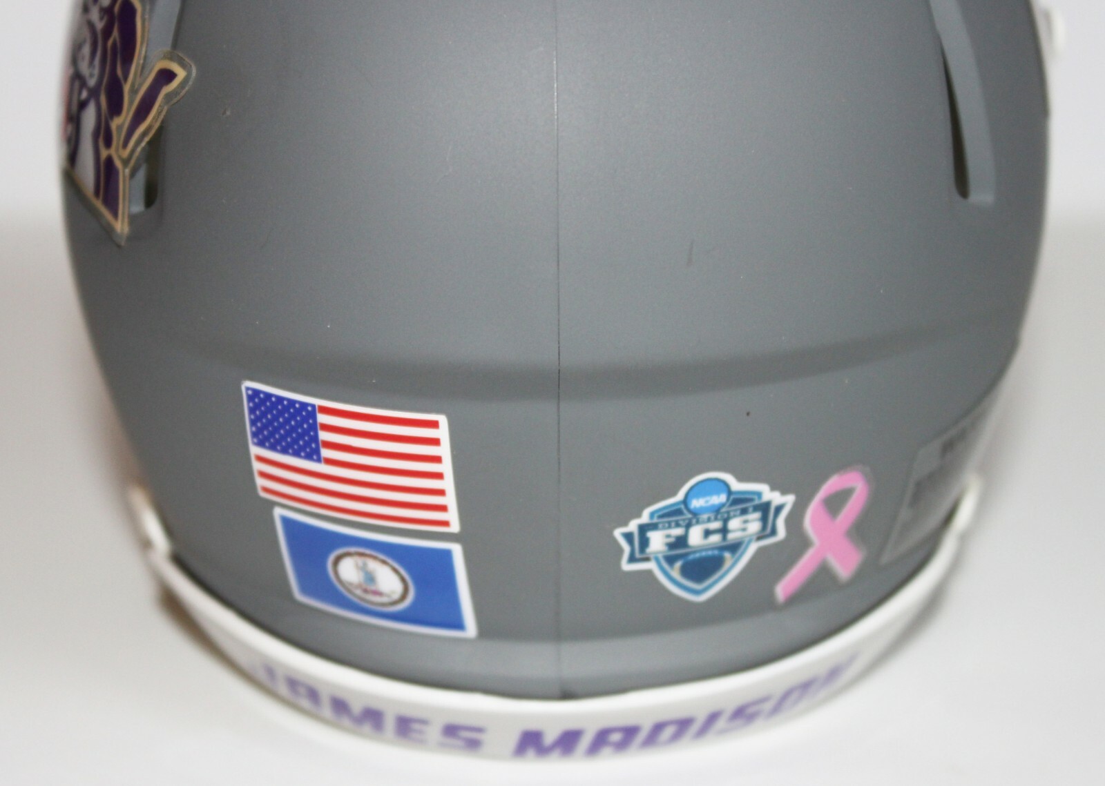 Mini Football Helmets Vs Wm 2018 Jmu Dukes James Madison