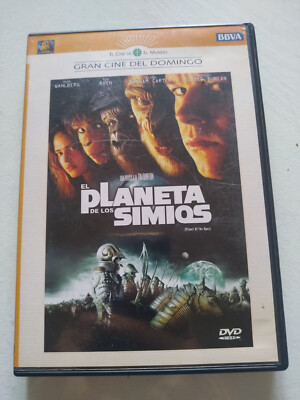 El Planeta de los Affen Tim Burton Marc Wahlberg - DVD Region 2 Spanisch