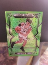 2021-22 Obsidian Kessler Edwards Green Flood Electric Etch RC Rookie #’d/25 Nets