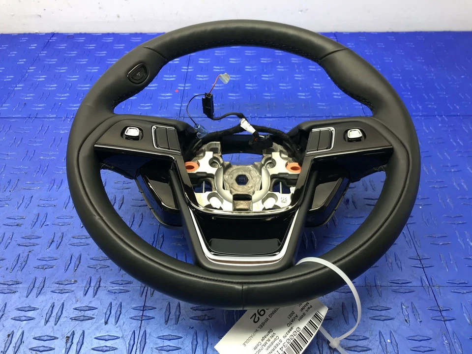 2020 2021 LINCOLN AVIATOR HEATED STEERING WHEEL W/PADDLE SHIFTERS LC5B3600 OEM - Image 4 of 4