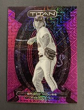 2023 Panini Chronicles Titan Brady House Purple Mojo Prizm SSP /50 Nationals
