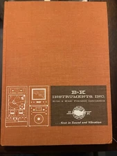 B&K Instruments Inc. 1971 First And Sound And Vibrations