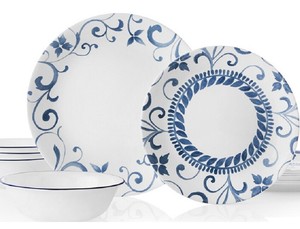 corelle artemis 12 piece dinnerware set