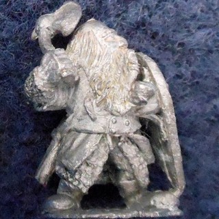 1981 Dwarf Axe & Heavy Crossbow FTD5 V13 Fantasy Tribes Citadel Pre Slotta C07