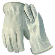 Wells Lamont PPE Goatskin Leather Driver Work Gloves Size Medium 1 Pair