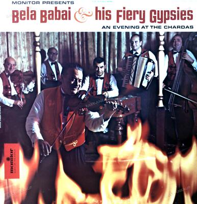 Bela Babai & His Fiery Gypsies - An Evening At The Chardas LP (VG+/VG+) '