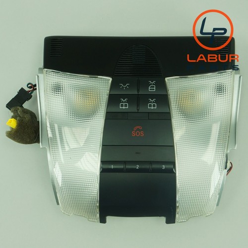 R171 05-11 Mercedes Clase SLK Interior Lectura Domo Luz Conjunto Lámpara K957 - Imagen 1 de 10