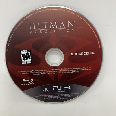 Hitman: Absolution PlayStation 3 PS3 Video Game Disc Only