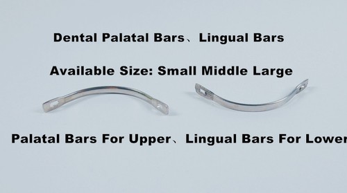 4Packs/80Pcs Dental Palatal Bar Lingual Bars Lower/Upper In Large Middle Small - Picture 2 of 10