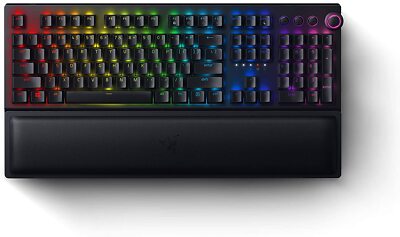 Razer BlackWidow V3 Pro Gaming Keyboard Dual Wireless Green Switches DE