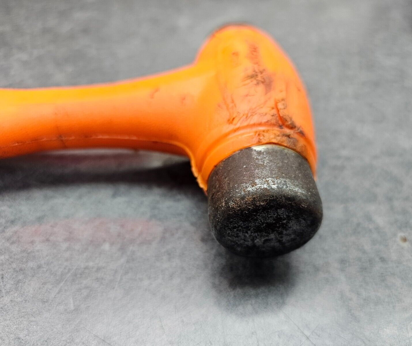 SnapOn Tools USA 24 oz Ball Peen Soft Grip Dead Blow Hammer ORANGE