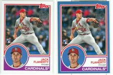 2018 Topps Update Series - 1983 Topps Design #83-37 + SP Blue Variation! Cardina