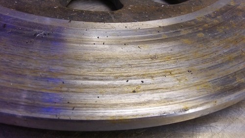 1979 XS1100 Yamaha Front Brake Rotors no groves 78 SX 1100 3H3 T4-25 - Picture 5 of 9